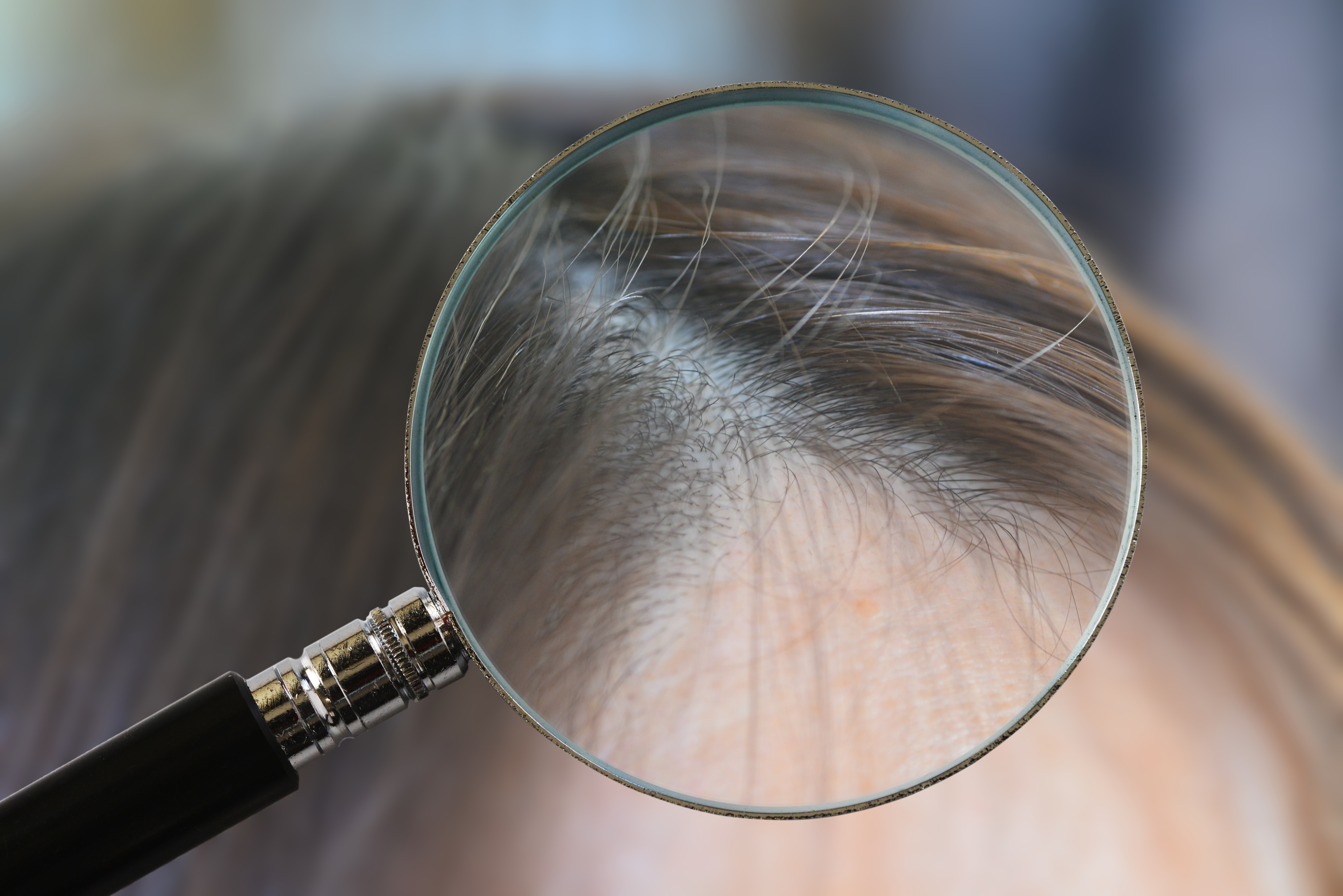 白髪染めイメージ